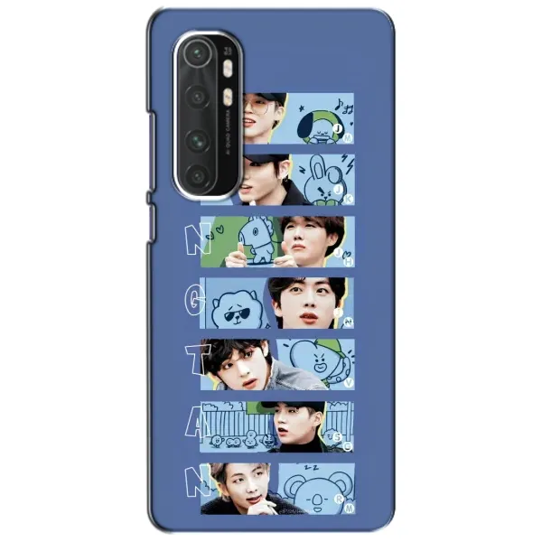 Чохол з принтом «Bangtan» для Xiaomi Mi Note 10 Lite