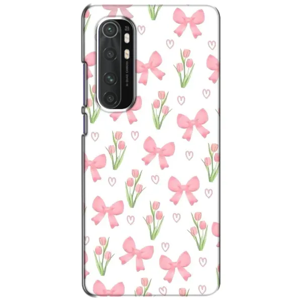 Чохол з принтом «Банти і квіти» для Xiaomi Mi Note 10 Lite Чохол з принтом «Банти і квіти» для Xiaomi Mi Note 10 Lite