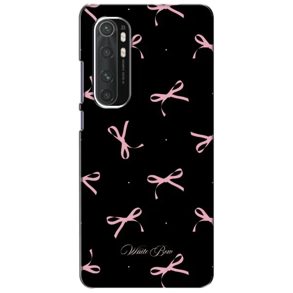 Чохол з принтом «Банти на чорному» для Xiaomi Mi Note 10 Lite Чохол з принтом «Банти на чорному» для Xiaomi Mi Note 10 Lite