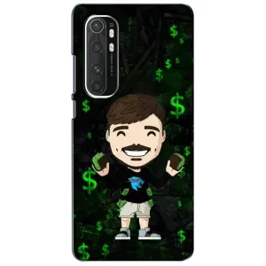 Чохол з принтом «Блогер Beast» для Xiaomi Mi Note 10 Lite