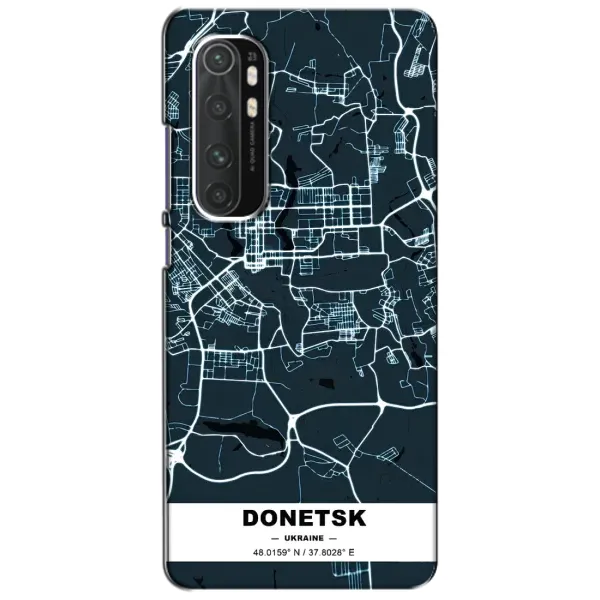 Чохол з принтом «Донецьк» для Xiaomi Mi Note 10 Lite
