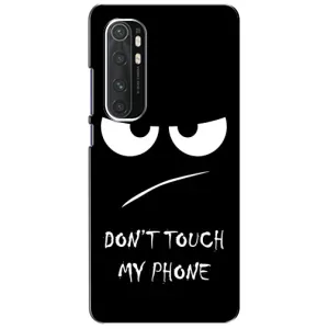 Чохол з принтом «Dont Touch» для Xiaomi Mi Note 10 Lite