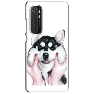Чохол з принтом «Радісний Хаскі» для Xiaomi Mi Note 10 Lite
