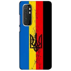 Украинские Чехлы для Xiaomi Mi Note 10 Lite с картинкой УПА (AlphaPrint) (Прапор УПА)