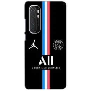 Чохли PSG для Xiaomi Mi Note 10 Lite (AlphaPrint) (футболка ПСЖ)