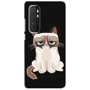 Чохол з принтом для Xiaomi Mi Note 10 Lite (AlphaPrint) Модні коти (Сумний кіт)