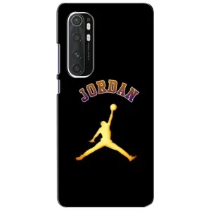Чехлы для Xiaomi Mi Note 10 Lite - с картинкой JORDAN (AlphaPrint) (Jordan Gold)