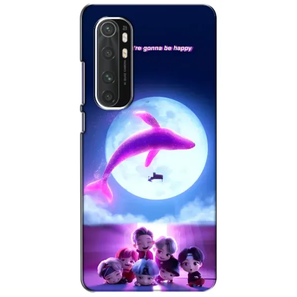 Чохол з принтом «КИТ BTS» для Xiaomi Mi Note 10 Lite
