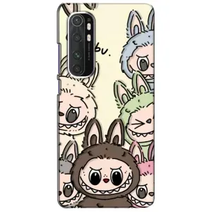 Чохол з Лабубу на Xiaomi Mi Note 10 Lite (Золота мавпа Bored Ape)