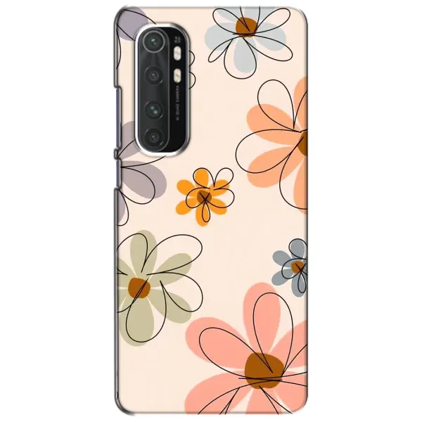 Чехол с принтом «Разноцветные цветы» для Xiaomi Mi Note 10 Lite
