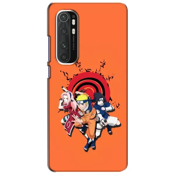 Чохол з принтом «команда Наруто» для Xiaomi Mi Note 10 Lite
