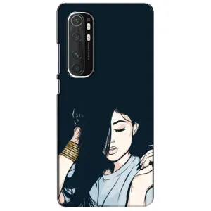 Чохол з принтом «Гарна дівчина» для Xiaomi Mi Note 10 Lite