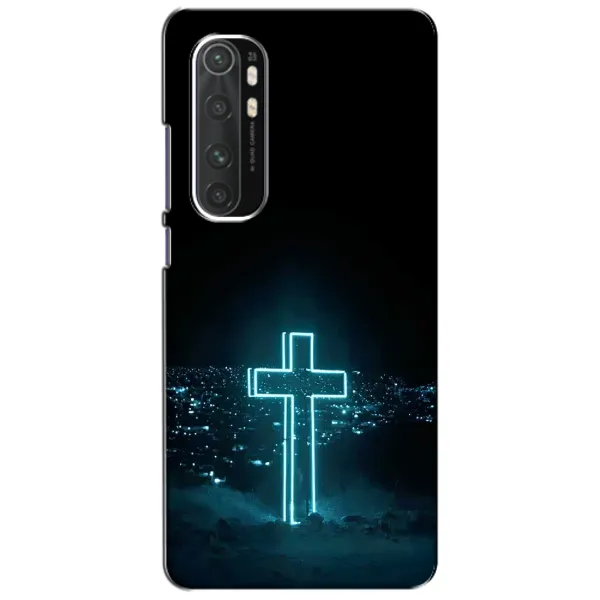 Чохол з принтом «Хрест і місто» для Xiaomi Mi Note 10 Lite