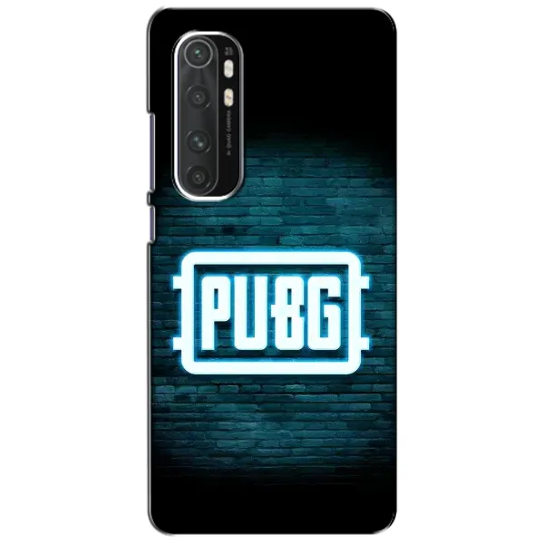 Чохол з принтом «Лого PUBG» для Xiaomi Mi Note 10 Lite