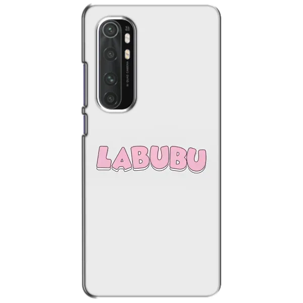 Чохол з принтом «Лого Лабубу» для Xiaomi Mi Note 10 Lite