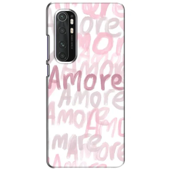 Чохол з принтом «Аморе любов» для Xiaomi Mi Note 10 Lite Чохол з принтом «Аморе любов» для Xiaomi Mi Note 10 Lite