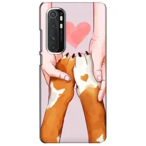 Чохол з принтом «Любовь до собак» для Xiaomi Mi Note 10 Lite