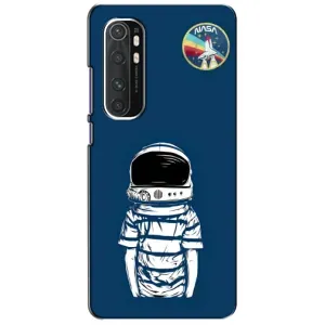 Чехол NASA для Xiaomi Mi Note 10 Lite (AlphaPrint) (Мальчик в шлеме)