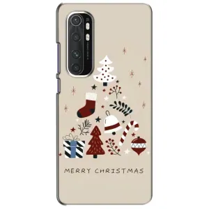 Різдвяні Чохли для Xiaomi Mi Note 10 Lite (VPrint)