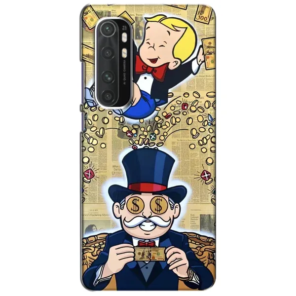 Чохол з принтом «Монополія Мен» для Xiaomi Mi Note 10 Lite