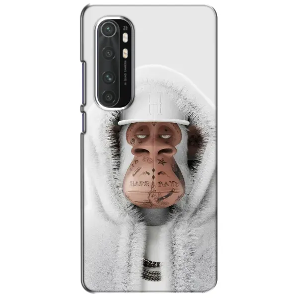 Чохол з принтом «мавпа NFT в тату» для Xiaomi Mi Note 10 Lite Чохол з принтом «мавпа NFT в тату» для Xiaomi Mi Note 10 Lite