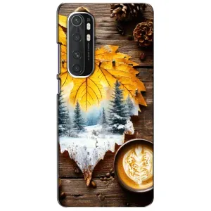 Чохол з принтом «Осінньо-зимова кава» для Xiaomi Mi Note 10 Lite