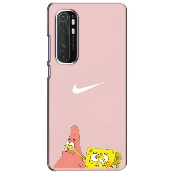 Чохол з принтом «Патрік і Губка» для Xiaomi Mi Note 10 Lite Чохол з принтом «Патрік і Губка» для Xiaomi Mi Note 10 Lite