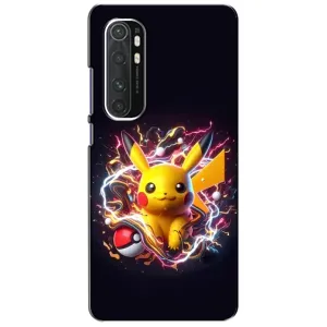 Чохол з Пікачу на Xiaomi Mi Note 10 Lite (Пікачу з м'ячем)