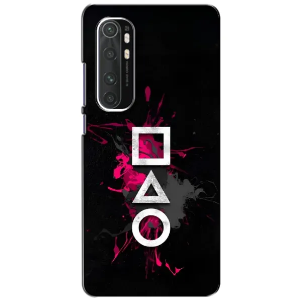 Чохол з принтом «Символи Гра кальмара» для Xiaomi Mi Note 10 Lite Чохол з принтом «Символи Гра кальмара» для Xiaomi Mi Note 10 Lite