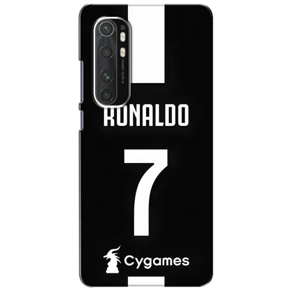 Чохол з принтом «RONALDO 7» для Xiaomi Mi Note 10 Lite