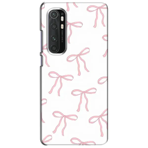 Чохол з принтом «Рожеві бантики» для Xiaomi Mi Note 10 Lite Чохол з принтом «Рожеві бантики» для Xiaomi Mi Note 10 Lite