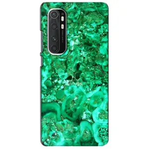 Мраморний чехол на Xiaomi Mi Note 10 Lite (VPrint) (Салатовий Мрамор)