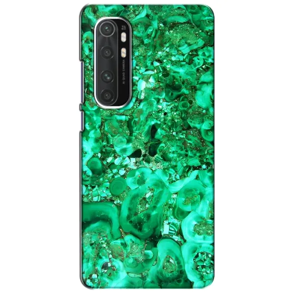 Чохол з принтом «Салатовий Мрамор» для Xiaomi Mi Note 10 Lite