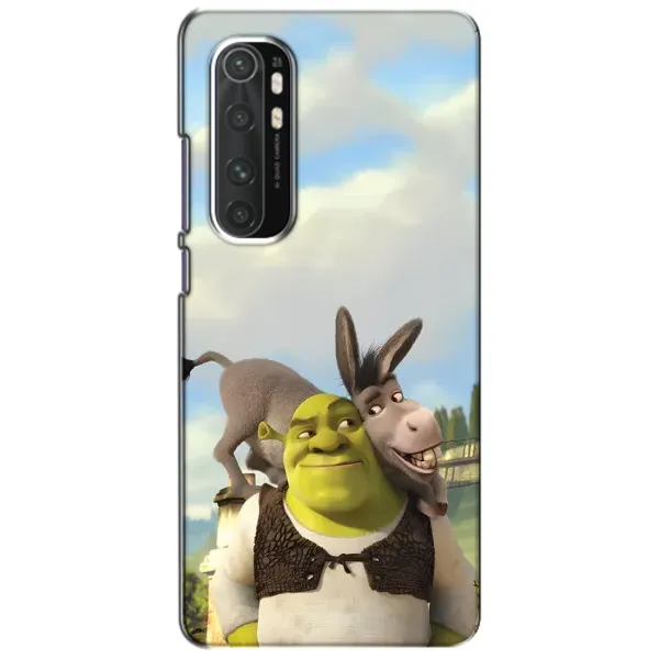 Чохол з принтом «Шрек та Осел» для Xiaomi Mi Note 10 Lite Чохол з принтом «Шрек та Осел» для Xiaomi Mi Note 10 Lite