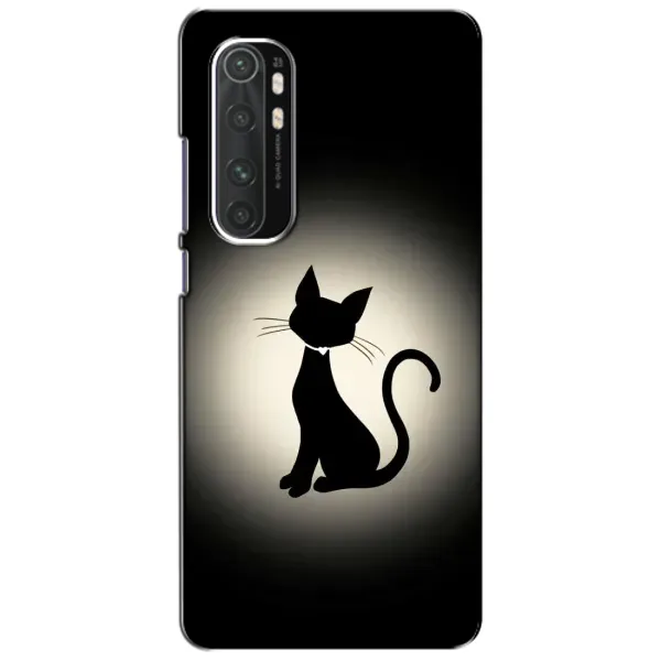 Чохол з принтом «Силует котика» для Xiaomi Mi Note 10 Lite Чохол з принтом «Силует котика» для Xiaomi Mi Note 10 Lite
