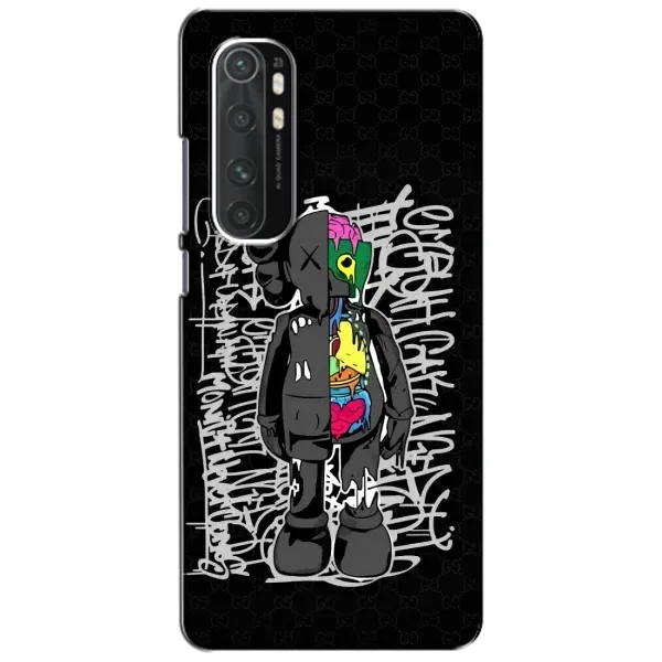 Чохол з принтом «Стиль Bearbrick» для Xiaomi Mi Note 10 Lite