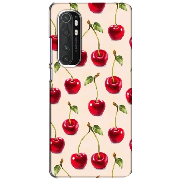 Чохол з принтом «Черешня» для Xiaomi Mi Note 10 Lite