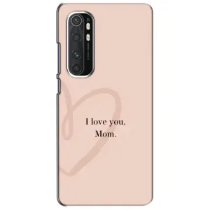 Чохол з принтом «Серце мамі» для Xiaomi Mi Note 10 Lite