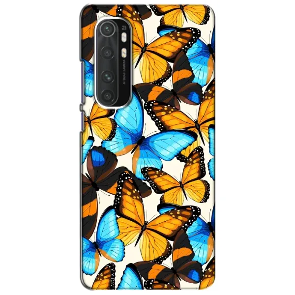 Чохол з принтом «Яскраві метелики» для Xiaomi Mi Note 10 Lite Чохол з принтом «Яскраві метелики» для Xiaomi Mi Note 10 Lite