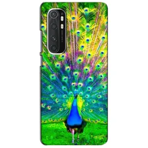 Чохол з принтом «Яскравий Павлин» для Xiaomi Mi Note 10 Lite