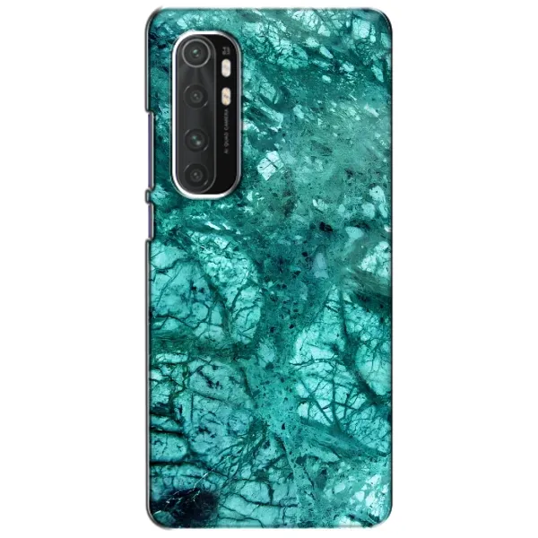 Чохол з принтом «Зелений мрамор» для Xiaomi Mi Note 10 Lite
