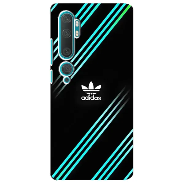 Чехол с принтом «Адидас с полосами» для Xiaomi Mi Note 10