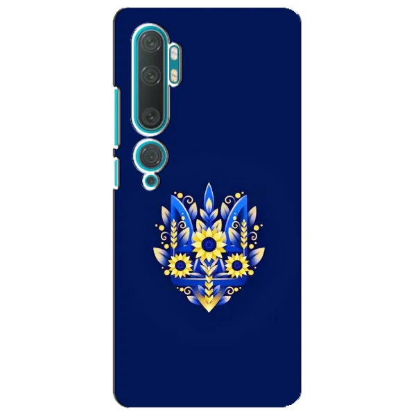 Чехол с принтом «Цветочный Герб» для Xiaomi Mi Note 10