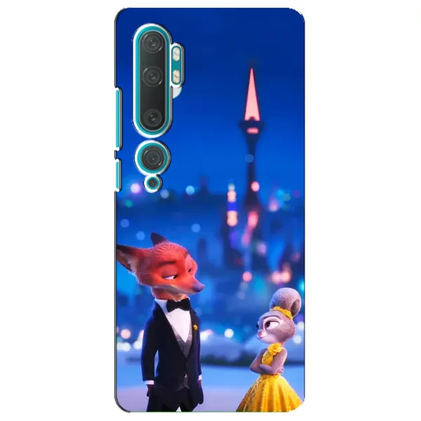 Чохол з принтом «Романтичний вечір Зоотрополіс» для Xiaomi Mi Note 10
