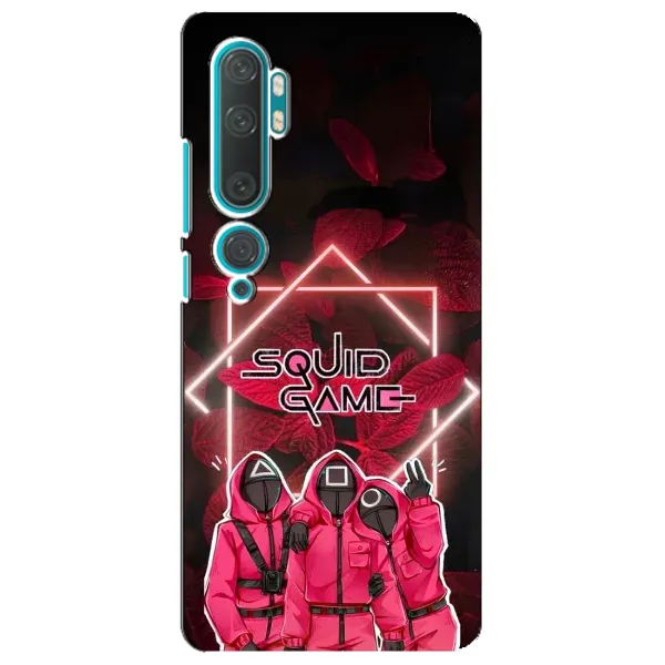 Чохол з принтом «Охоронці Гра кальмара» для Xiaomi Mi Note 10 Чохол з принтом «Охоронці Гра кальмара» для Xiaomi Mi Note 10