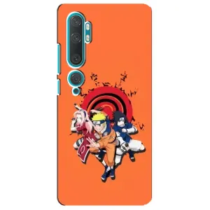 Чохол з принтом «команда Наруто» для Xiaomi Mi Note 10