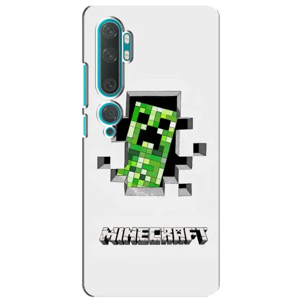 Чохол з принтом «кріпер Майнкрафт» для Xiaomi Mi Note 10