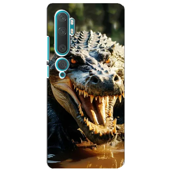 Чохол з принтом «Небезпечний крокодил» для Xiaomi Mi Note 10