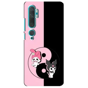 Чехол с кроликом Куроми на Xiaomi Mi Note 10 (Куроми Инь Янь)