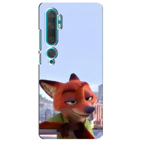 Чохол з принтом «Лис Нік» для Xiaomi Mi Note 10